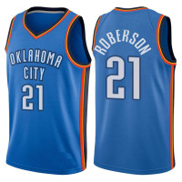 2017-18 Season Andre Roberson Oklahoma City Thunder #21 Icon Blue Jersey 2017-18 Season Andre Roberson Oklahoma City Thunder #21 Icon Blue Jersey