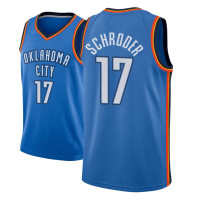 Men 2018-19 Dennis Schroder Oklahoma City Thunder #17 Icon Edition Blue Jersey Men 2018-19 Dennis Schroder Oklahoma City Thunder #17 Icon Edition Blue Jersey