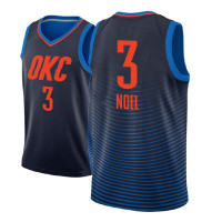 Men 2018-19 Nerlens Noel Oklahoma City Thunder #3 Statement Navy Jersey Men 2018-19 Nerlens Noel Oklahoma City Thunder #3 Statement Navy Jersey