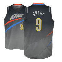 Youth 2018-19 Jerami Grant Oklahoma City Thunder #9 City Edition Gray Jersey