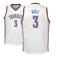 Youth 2018-19 Nerlens Noel Oklahoma City Thunder #3 Association White Jersey