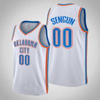 Thunder Alperen Sengun 2021 Draft Association Edition Jersey White