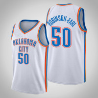 Oklahoma City Thunder 2021 Jeremiah Robinson-Earl Association Edition 2021 Draft Jersey White Oklahoma City Thunder 2021 Jeremiah Robinson-Earl Association Edition 2021 Draft Jersey White