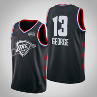 2019 All-Star Mens Oklahoma City Thunder Paul George #13 Black Swingman Jersey 2019 All-Star Mens Oklahoma City Thunder Paul George #13 Black Swingman Jersey