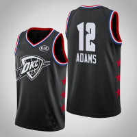 2019 All-Star Mens Oklahoma City Thunder Steven Adams #12 Black Swingman Jersey 2019 All-Star Mens Oklahoma City Thunder Steven Adams #12 Black Swingman Jersey
