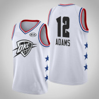 2019 All-Star Mens Oklahoma City Thunder Steven Adams #12 White Swingman Jersey 2019 All-Star Mens Oklahoma City Thunder Steven Adams #12 White Swingman Jersey