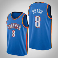 2020-21 Oklahoma City Thunder Jaylen Hoard #8 Blue Icon Jersey