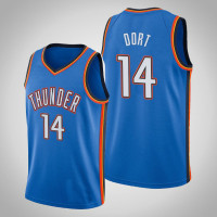 2019-20 Thunder Luguentz Dort #14 Blue Jersey - Icon 2019-20 Thunder Luguentz Dort #14 Blue Jersey - Icon