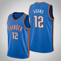 2019-20 Thunder Steven Adams #12 Blue Jersey - Icon