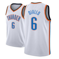 Men 2018-19 Hamidou Diallo Oklahoma City Thunder #6 Association White Jersey Men 2018-19 Hamidou Diallo Oklahoma City Thunder #6 Association White Jersey