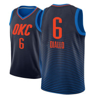 Men 2018-19 Hamidou Diallo Oklahoma City Thunder #6 Statement Navy Jersey Men 2018-19 Hamidou Diallo Oklahoma City Thunder #6 Statement Navy Jersey