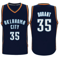 Kevin Durant Oklahoma City Thunder #35 2015-16 Season Alternate Navy Jersey Kevin Durant Oklahoma City Thunder #35 2015-16 Season Alternate Navy Jersey