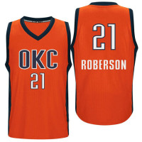Oklahoma City Thunder #21 New Swingman Alternate Orange Jersey Andre Roberson Oklahoma City Thunder #21 New Swingman Alternate Orange Jersey Andre Roberson