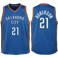 Youth 2017-18 Season Andre Roberson Oklahoma City Thunder #21 Icon Blue Swingman Jersey Youth 2017-18 Season Andre Roberson Oklahoma City Thunder #21 Icon Blue Swingman Jersey