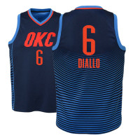 Youth 2018-19 Hamidou Diallo Oklahoma City Thunder #6 Statement Navy Jersey Youth 2018-19 Hamidou Diallo Oklahoma City Thunder #6 Statement Navy Jersey
