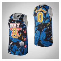Womens Oklahoma City Thunder #0 Russell Westbrook New Swingman Fashion Blue Jersey Womens Oklahoma City Thunder #0 Russell Westbrook New Swingman Fashion Blue Jersey
